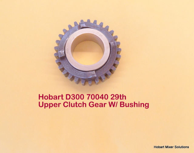 Hobart D300 00-070040 29 Tooth Upper Clutch Gear Used